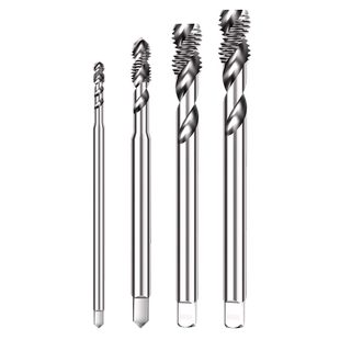 俊拓加长铝用螺旋丝攻 M3M4M5M6M8*100x130L加长丝锥铝合金专用