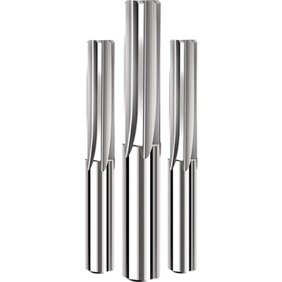 55度H8H9铝用加长硬质合金直柄铰刀钨钢机用直槽2-20mm高精绞刀