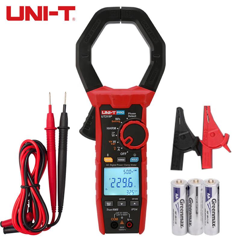 -219工业级钳形表数字万用表谐波交流功率钳流表