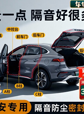 长安CS75逸动PLUS CS55欧尚X5 Z6 UNIV UNIZ汽车门隔音密封条UNIT