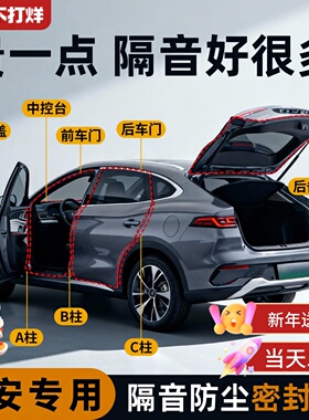 长安CS75逸动PLUS CS55欧尚X5 Z6 UNIV UNIZ汽车门隔音密封条UNIT