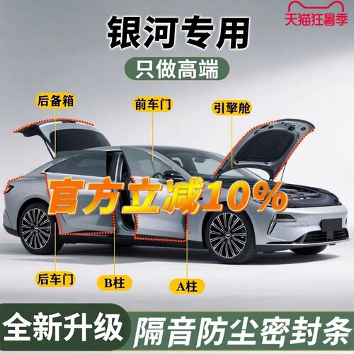 【银河专用】强效隔音降噪密封条