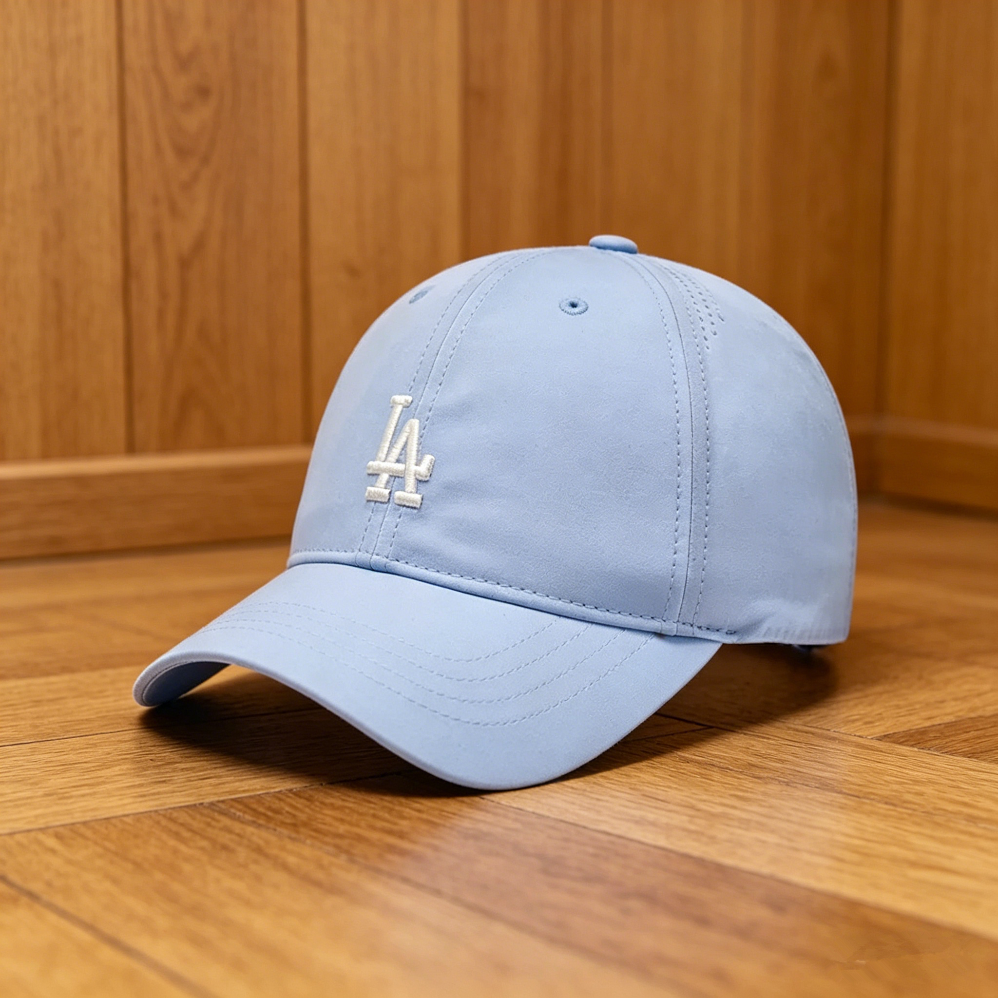 MLB儿童26年新款男女童可调节凉感简约刺绣鸭舌棒球帽子7ACP77C6N
