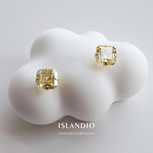 islandio秋冬宝石基础款水晶女