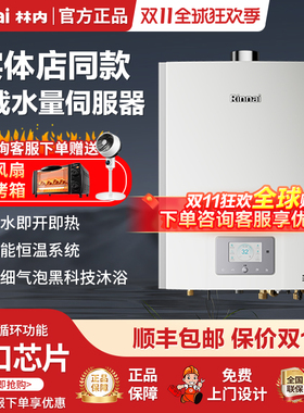 Rinnai/林内 RUS-UR16E88F-CB超细气泡即热零冷水16升燃气热水器