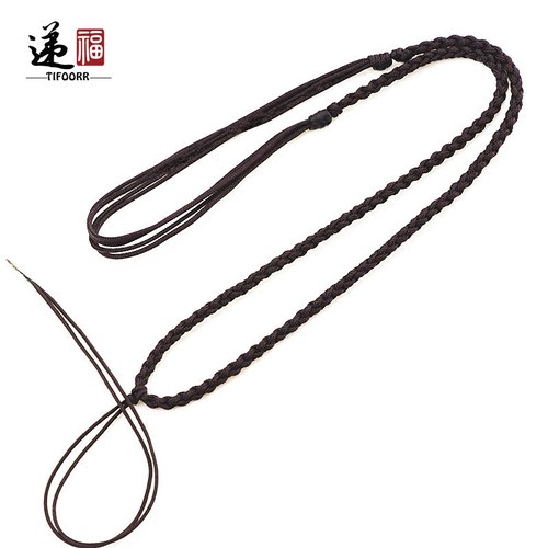 /递福纯手工编挂绳四股编绳
