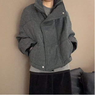 2025新款立领棉服女款冬季超好看冬装加厚夹棉外套小棉袄25203