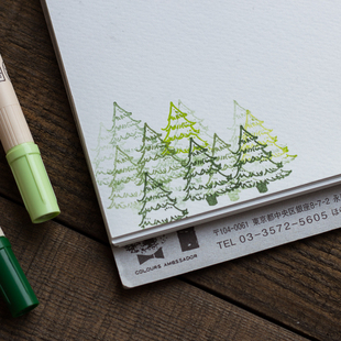 森林树木 山林系列vol.1 小森文房具 史莱克与蒙奇原创木印章