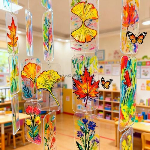 亚克力pvc塑料透明长方形幼儿园