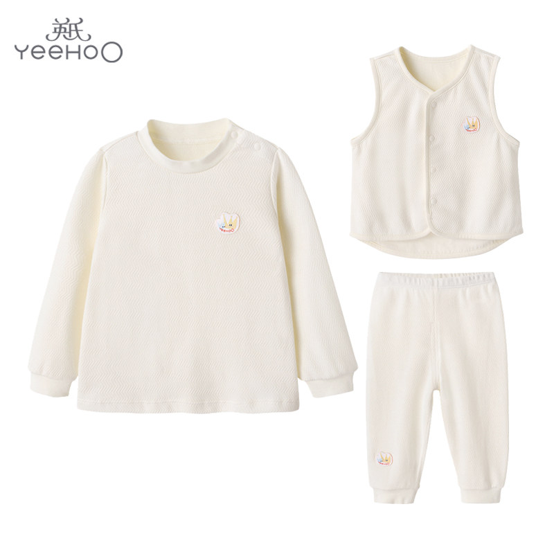 YINGS CHILDRENS UNDERWEAR COTTON AUTUMN CLOTHES AND PANTS VEST YLPAJ02008A YLTAJ02011A YLCAJ02011A