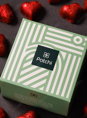 Patchi红色爱心巧克力迪拜进口心形牛奶巧情人节礼盒装礼物送女友