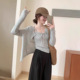 女套装 温柔风背心系带两件套2026春季 显针织开衫 甜美气质修身 新款