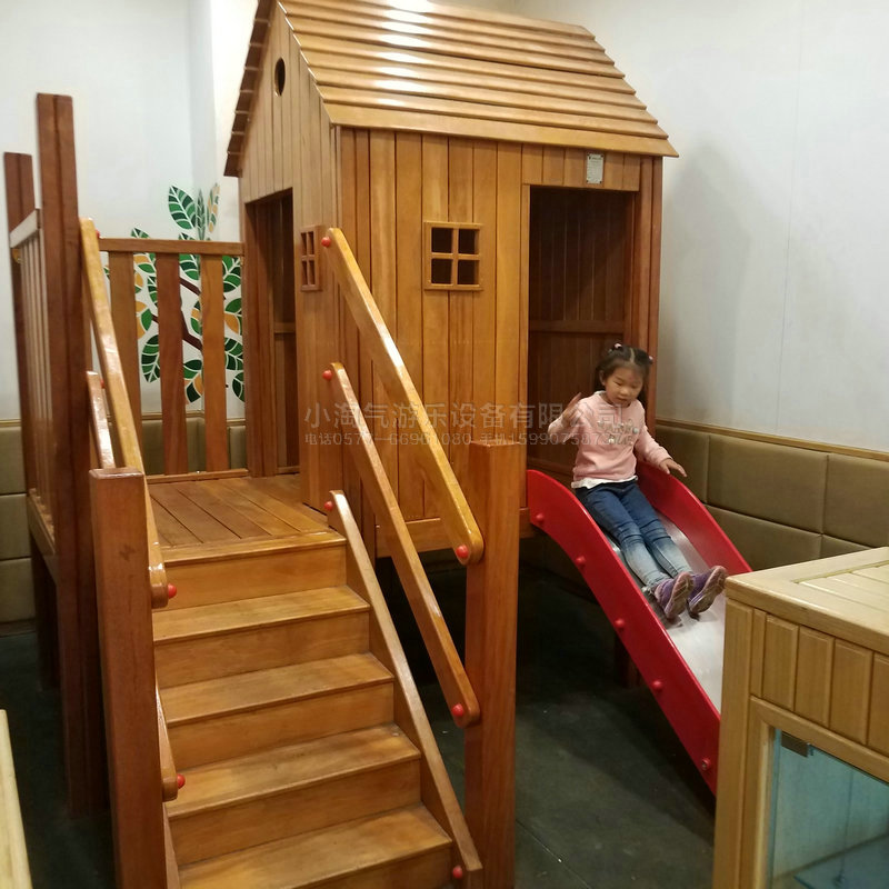 儿童餐厅进口非洲豪华滑梯