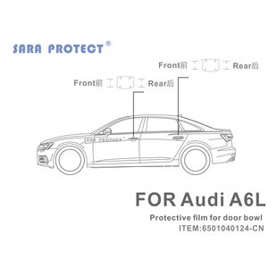 TPU門碗防刮膜 A6L 專用于 RS6 SARA 奧迪 PROTECT