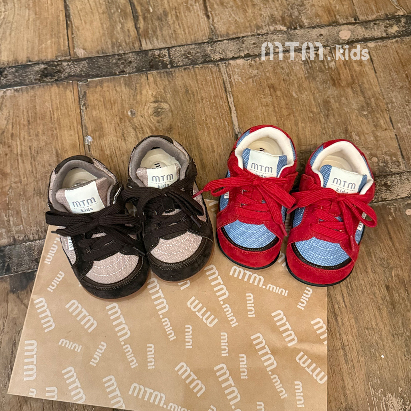 女童真皮面包鞋春季新款韩版儿童休闲板鞋中小童运动鞋男童德训鞋