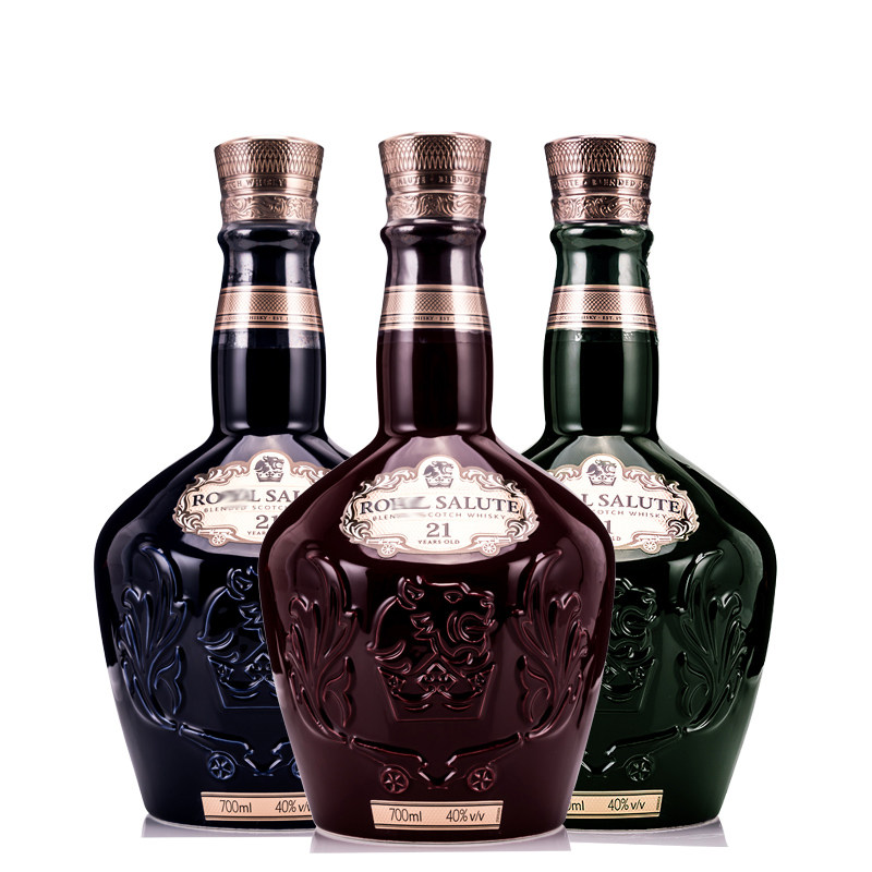 老版洋酒原装进口royal salute皇家礼炮21年调配威士忌保真700ml