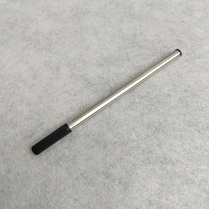金属0.5签字笔芯走珠台笔专用替芯11厘米长优质柜台水性宝珠笔芯