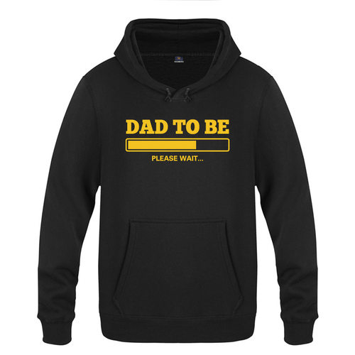 男式连帽卫衣DadtoBe父亲节礼物