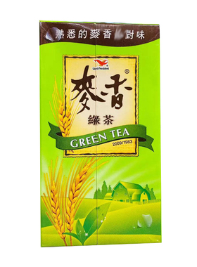 台湾原装进口统一麦香绿茶300ml*6盒装 熟悉的麦香味道古早味风格