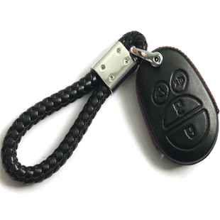 丰田坦途 红杉真皮钥匙套 汽车钥匙包 专用遥控包 改装车用钥匙套