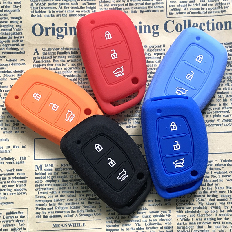 现代名图朗动瑞纳硅胶钥匙包