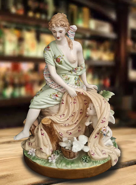 德国欧式风装修雕塑摆件现货包邮