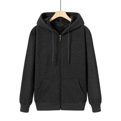 加绒加厚休闲运动开衫开衫卫衣