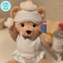 【中号的衣服】Pro莉娜熊手工可爱萌泰迪熊公仔服装娃娃穿着替换