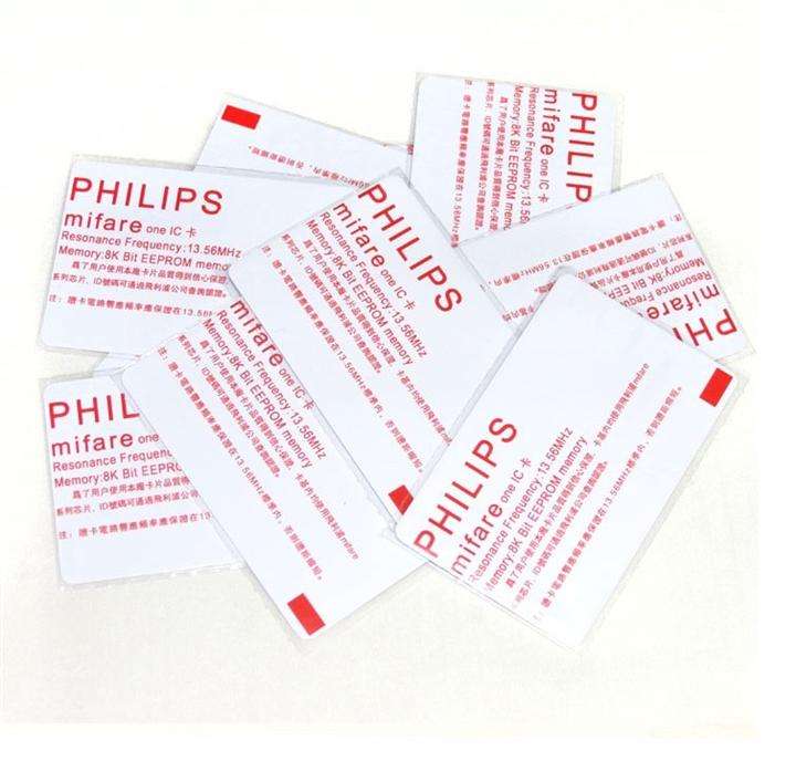 原装S50IC白卡双面加膜s50卡