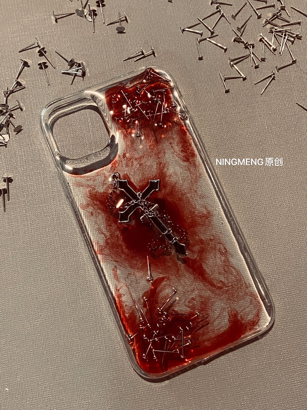 死亡十字架苹果手机壳