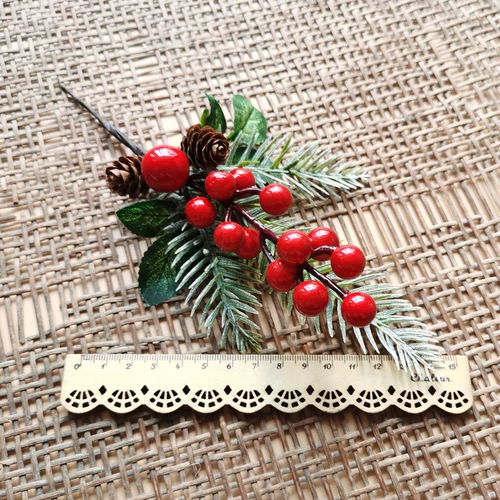 Сделай сам рождественский украшение цветочное кольцо Материал Рождественская елка елка елка снежная сосна сосна сосна последствия