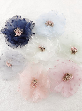 花海大世界沙花波点绢花仿真花