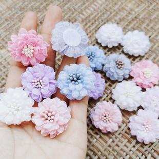 ins韩式花海大世界diy手工材料 仿真花 汉服头饰 绢花 迷你蕾丝花