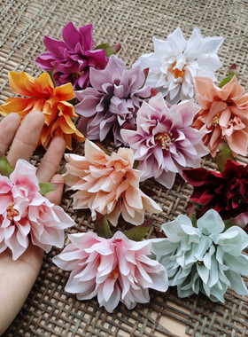 森系绢花头饰欧式花海大世界