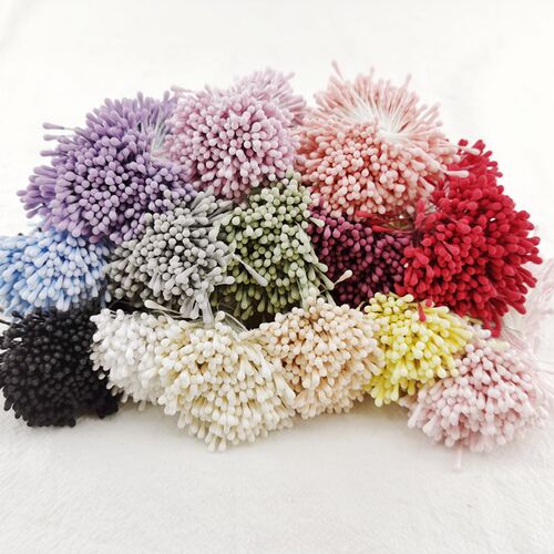 花海大世界仿真花满天星哑光珠