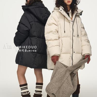艾米可多常规厚女保暖羽绒服