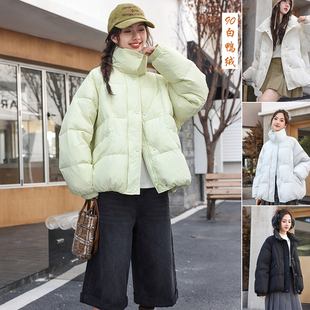 骄骄虎女童羽绒服2025冬季新款新国标90白鸭绒羽绒服903