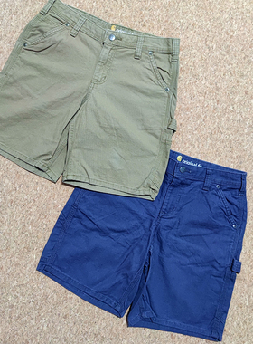 特价Carhartt original fit主线短裤IRR工装裤水洗帆布做旧