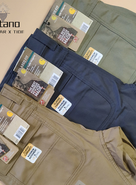 Carhartt Relaxed fit重磅直筒主线工装裤休闲裤户外帆布牛仔裤男