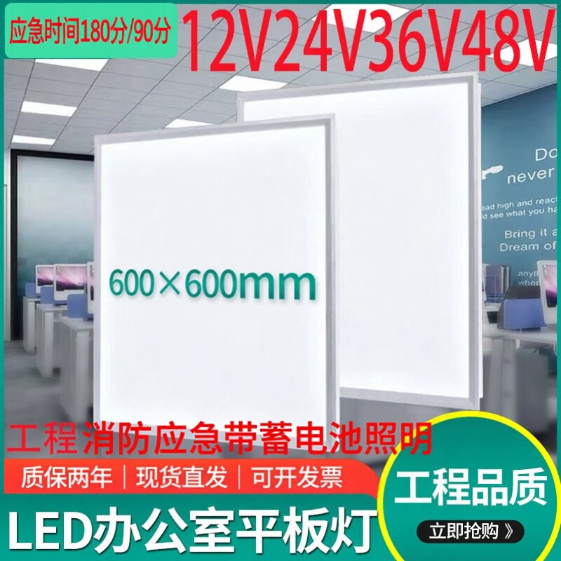 低压平板灯交直流24V36V48v灯