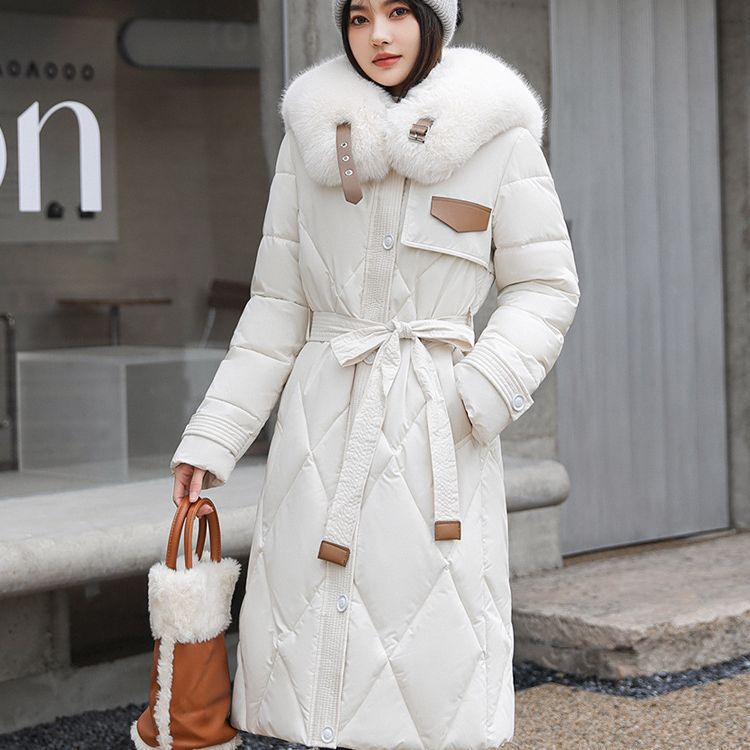 欧洲站羽绒棉服女修身202