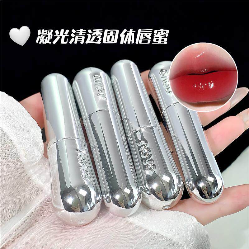 NOVO小鱼海棠水光口红镜面唇釉滋润持久不沾杯不掉色水光唇学生党