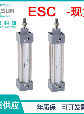 EASUN亿日标准气缸ESC32/40/50/36/80/100X25X50X75X80X100X200-S