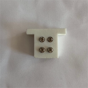 老电影机配件 放映机 溴钨灯灯座 卤素灯陶瓷底座 方形 圆形