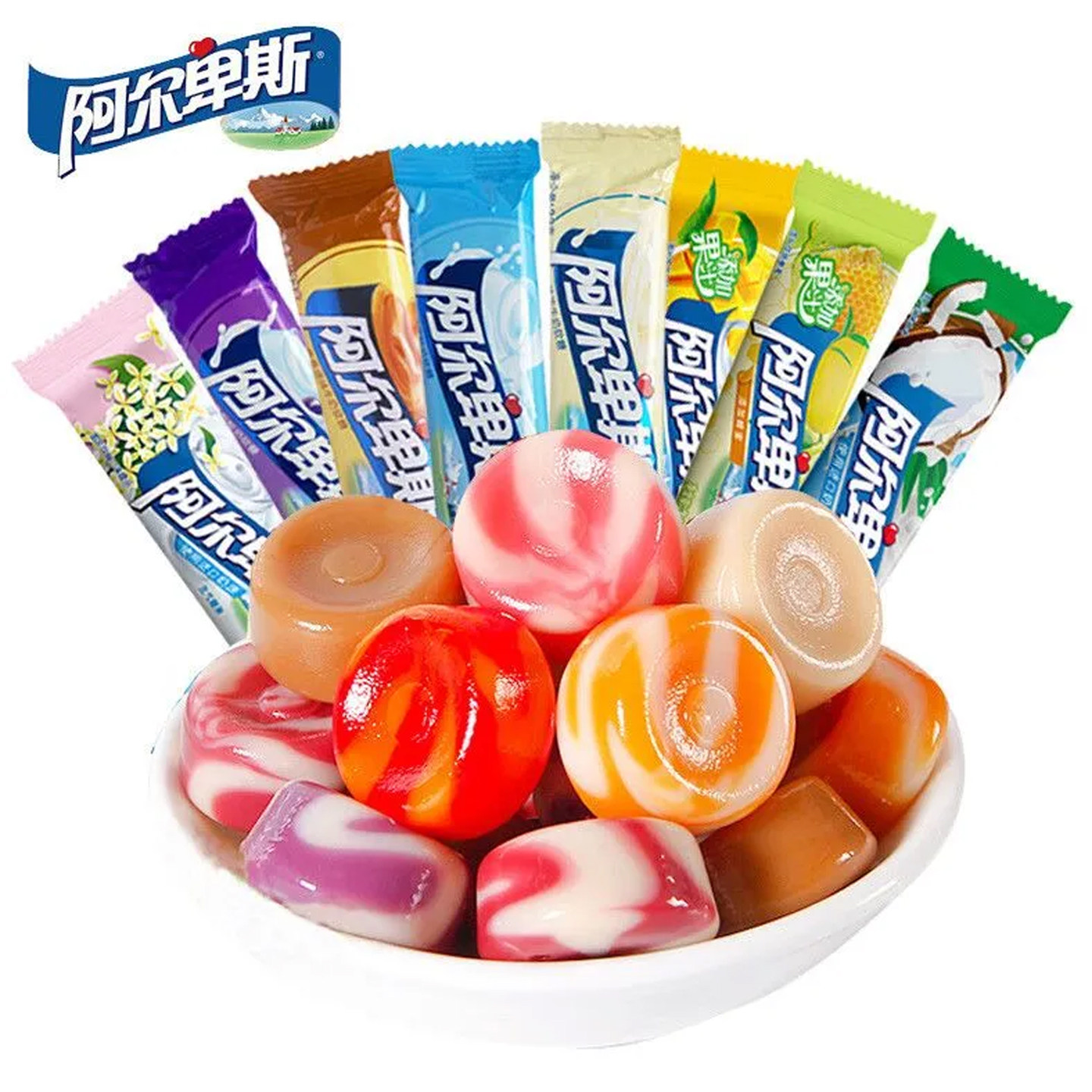 阿尔卑斯硬糖软糖31g清仓