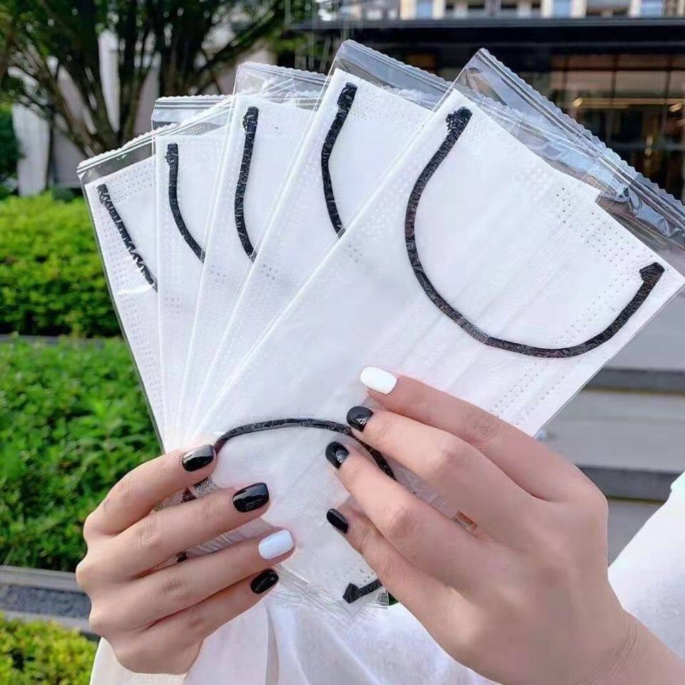 【独立包装】口罩白色一次性夏季薄款女网红男时尚防晒高颜值口罩
