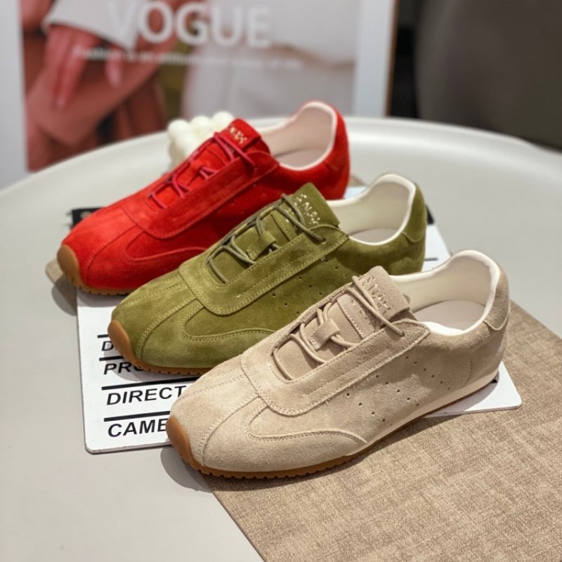 软底德训鞋女2026平底系带低帮简约阿甘鞋百搭休闲运动鞋软皮单鞋,女鞋,时尚休闲鞋,淘宝优惠券,粉丝福利购,淘宝优惠卷