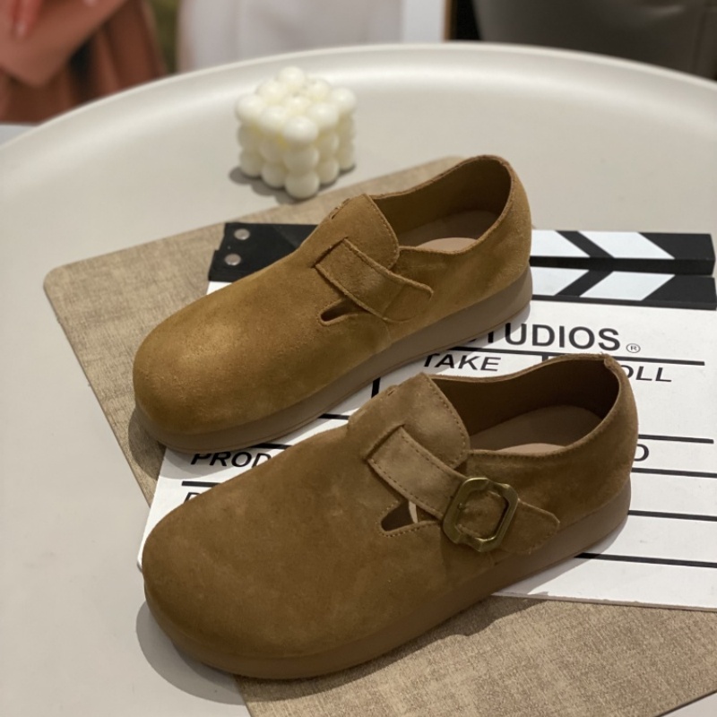 2025年新款圆头时尚休闲鞋