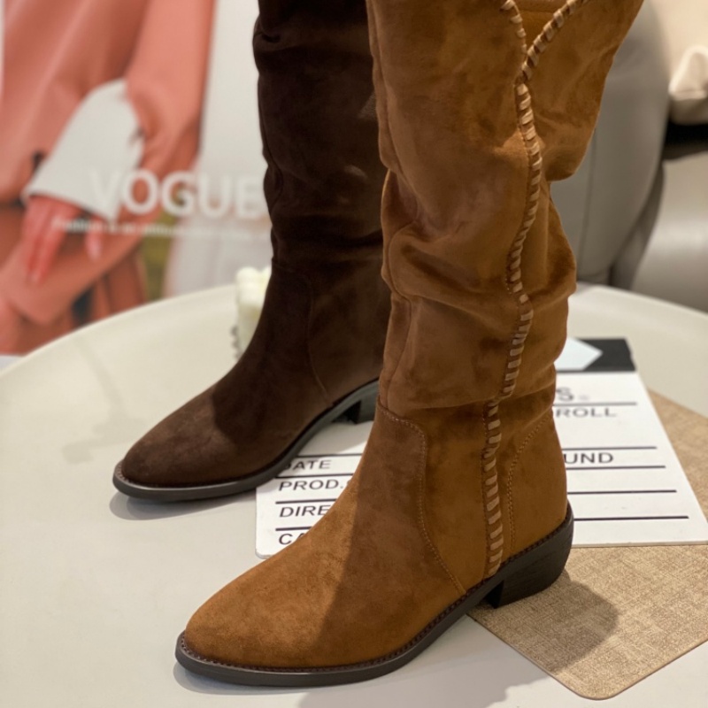 2025年新款中跟显瘦休闲鞋