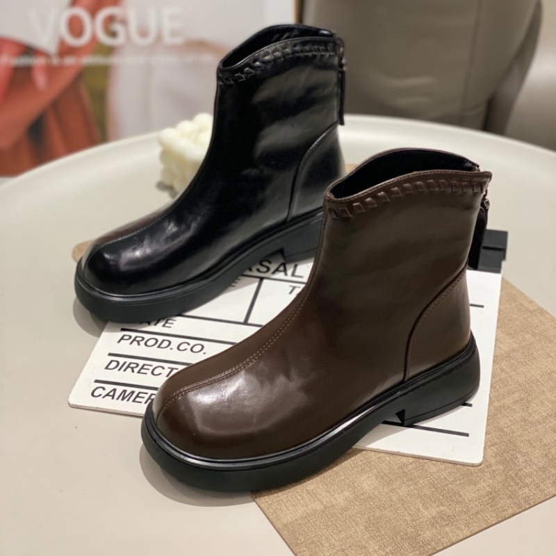 马丁靴女款2025年冬季新款